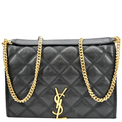 Saint Laurent Leather Black Shoulder Bag Style 4