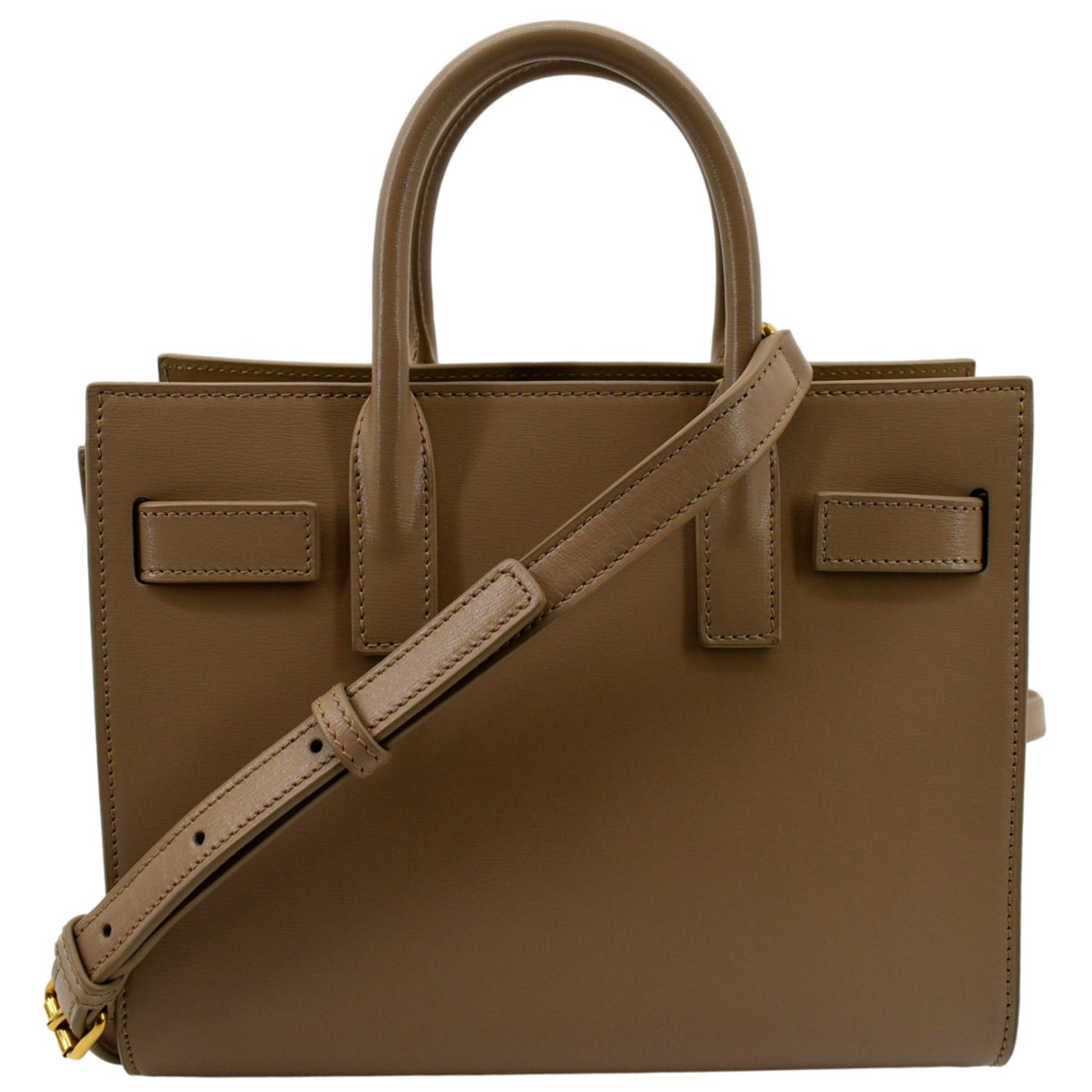 Saint Laurent Sac De Jour Leather Beige Shoulder Bag Leather