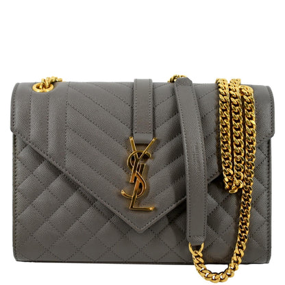 Saint Laurent Envelope Leather Red Crossbody Leather