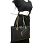Saint Laurent Leather Black Tote Bag Style 7