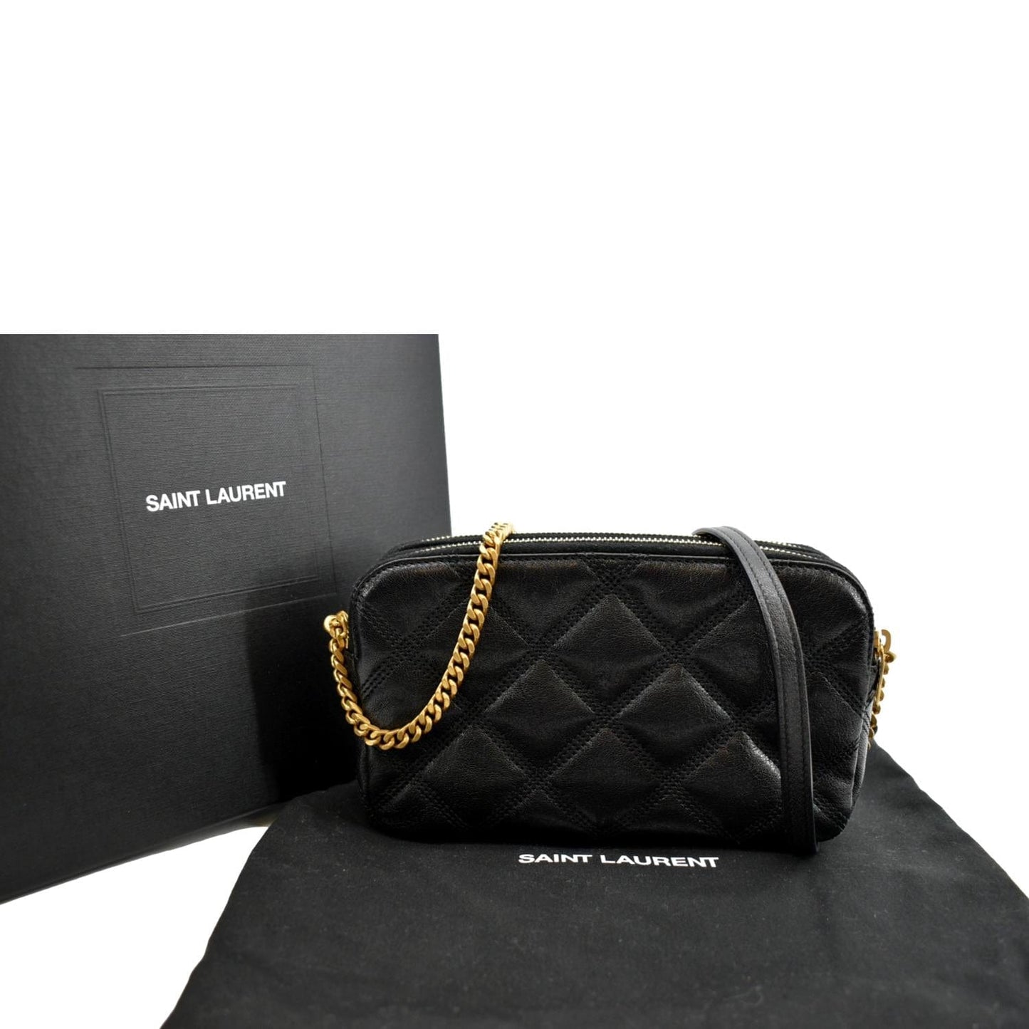 Saint Laurent Leather Black Crossbody Style 13
