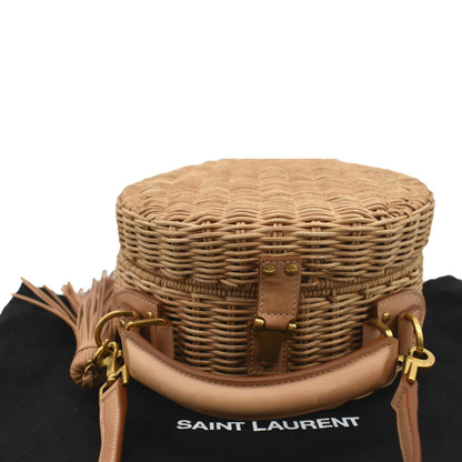 Saint Laurent Leather Beige Crossbody