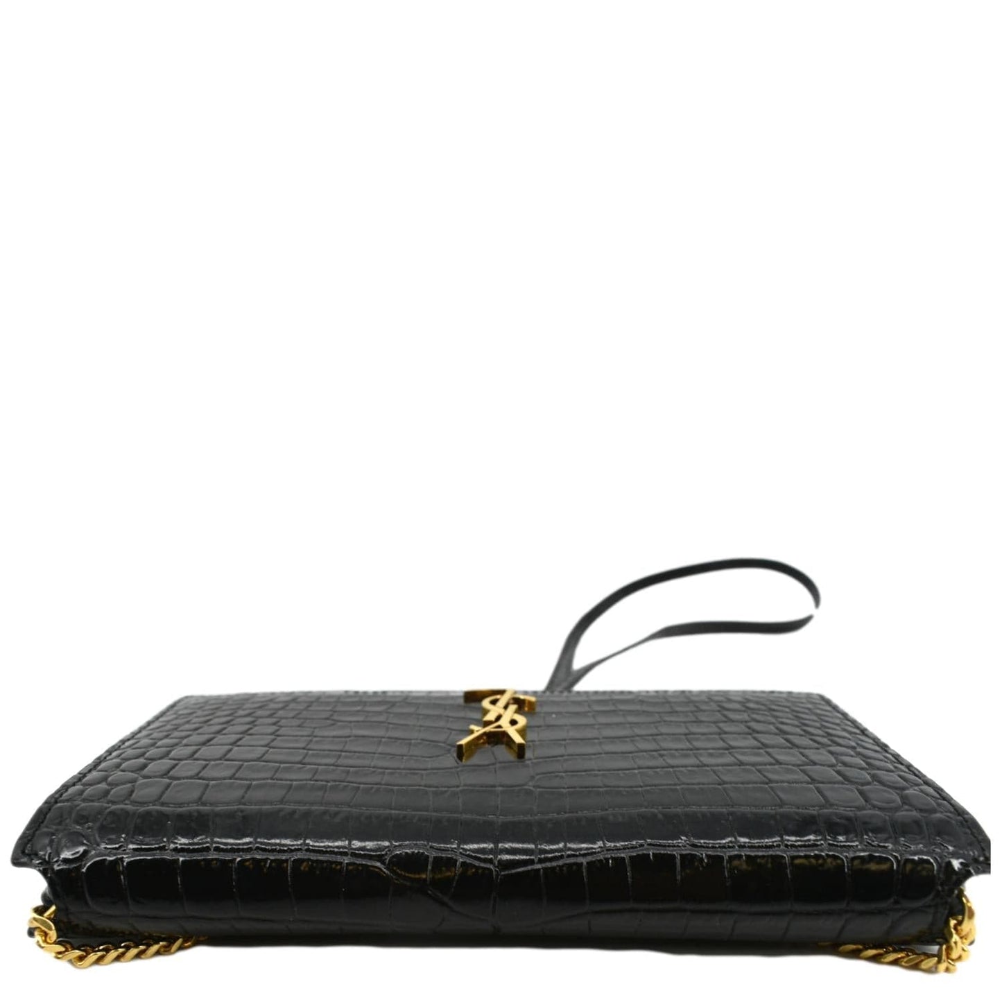 Saint Laurent Kate Leather Black Shoulder Bag Style 8
