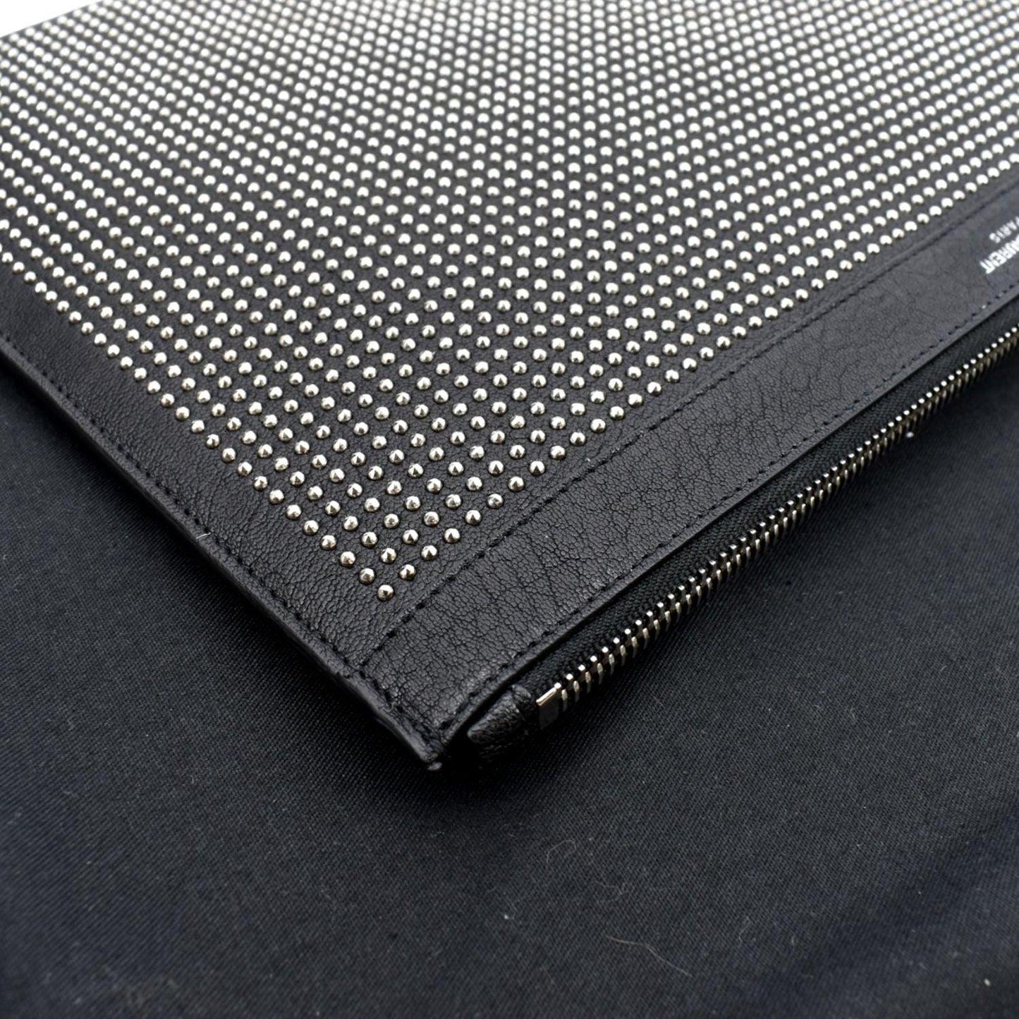 Saint Laurent Leather Black Clutch Leather