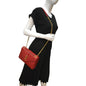 Saint Laurent Envelope Leather Red Shoulder Bag Style 6