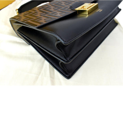 Fendi Luxury Leather Black Backpack Style 2