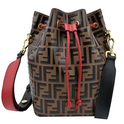 Fendi Sunshine Leather Beige Tote Bag