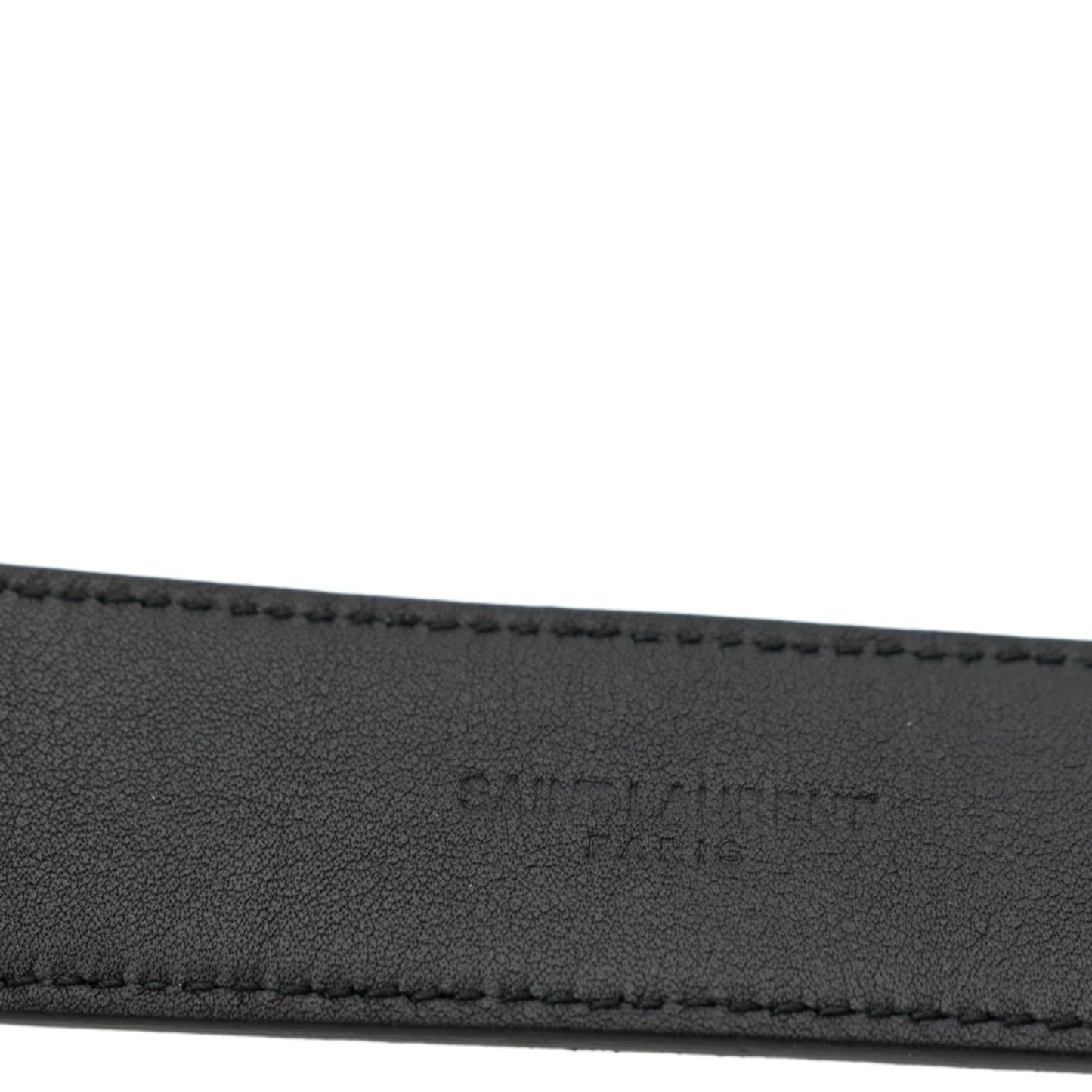 Saint Laurent Monogram Leather Black Handbag