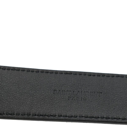 Saint Laurent Monogram Leather Black Handbag