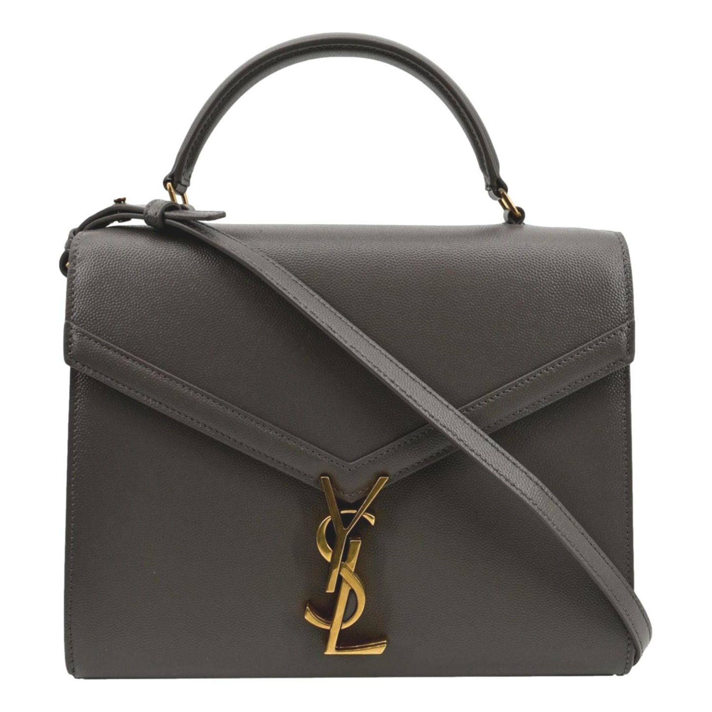 Saint Laurent Cassandra Leather Red Shoulder Bag Style 10