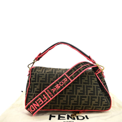 Fendi Tote Zucchino Black Tote Bag