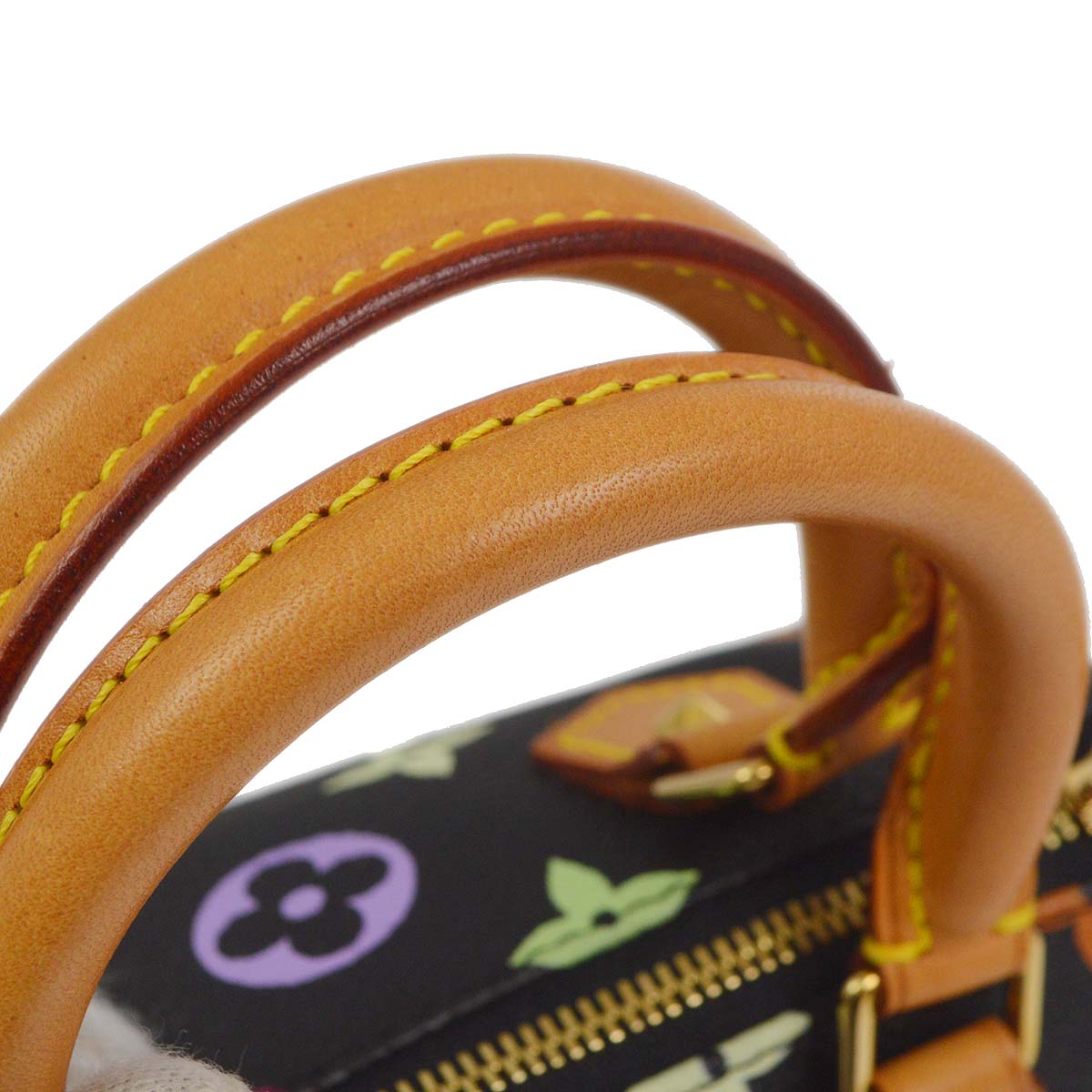 Louis Vuitton 2008 Black Multicolor Mini Speedy M92644