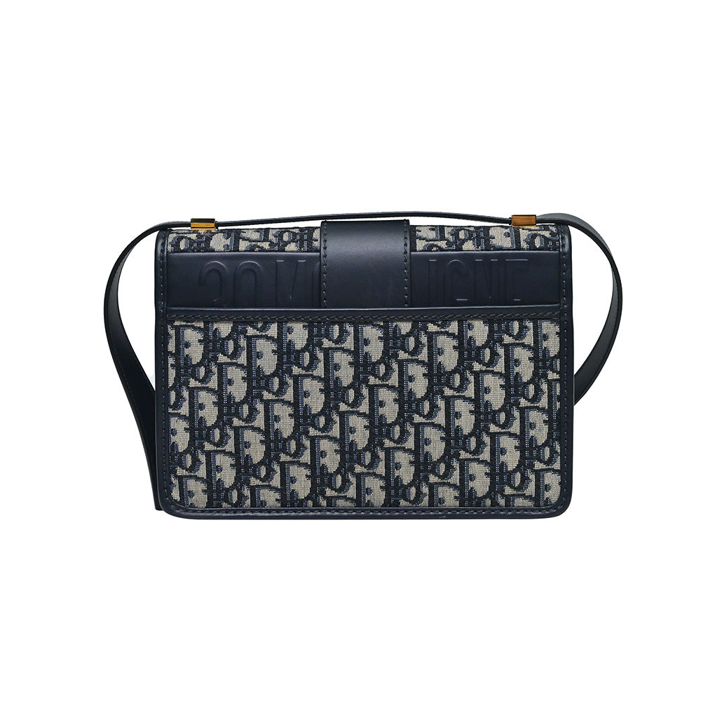 Blue Dior Oblique Jacquard 30 Montaigne Bag - 4 Rented Out