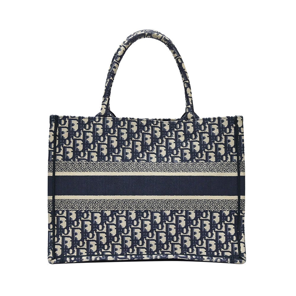 Dior Book Tote Oblique Blue Tote Bag Style 3