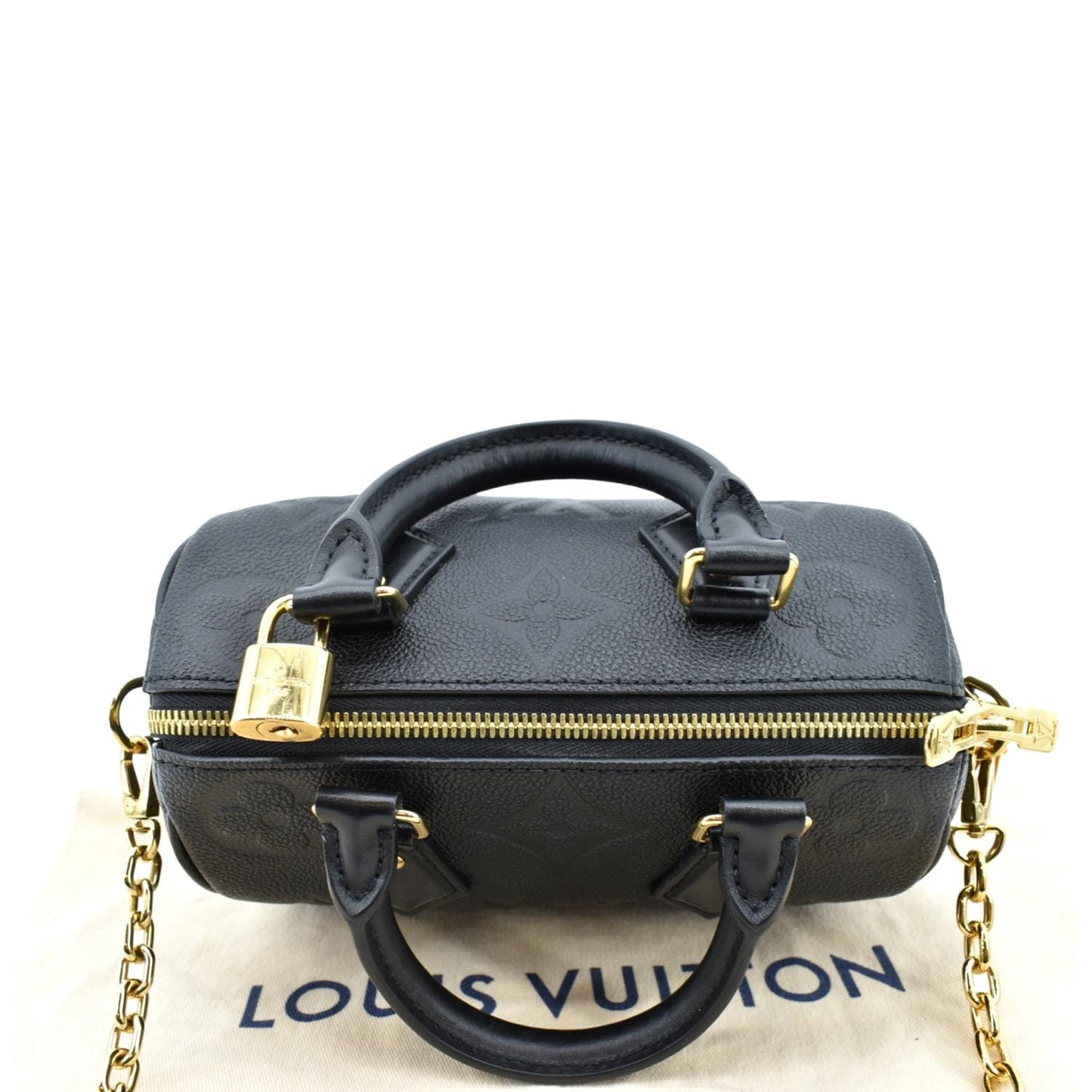 LOUIS VUITTON Giant 20 Bandouliere Empreinte Shoulder Bag Black