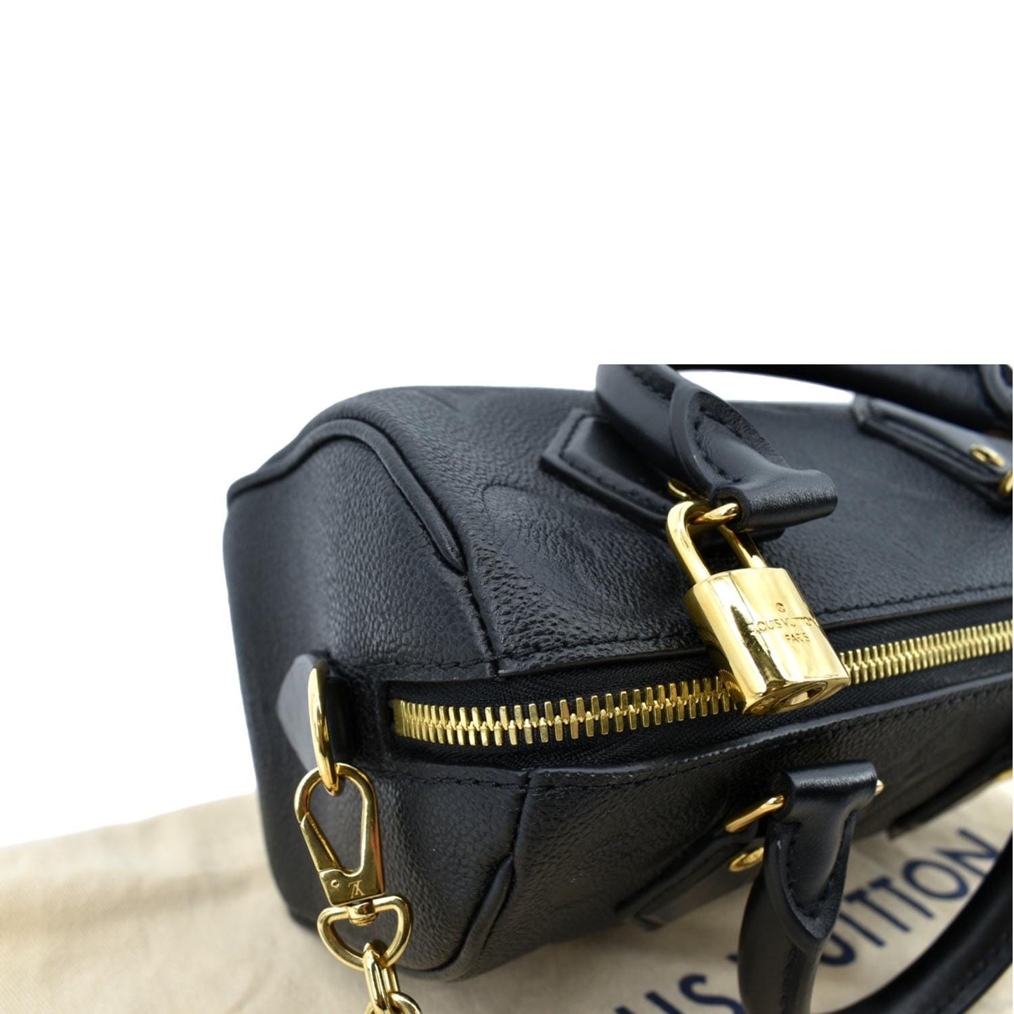 LOUIS VUITTON Giant 20 Bandouliere Empreinte Shoulder Bag Black