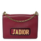 Christian Dior Calfskin J'Adior Chain Flap Bag Red