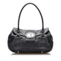 Dior CD Flap Leather Shoulder Bag (SHG-RJFHi8)