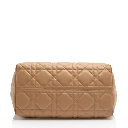 Dior Calfskin Cannage Toujours Large Tote (SHF-U1TKKB)