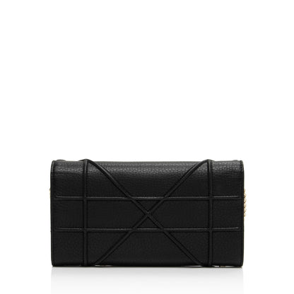 Dior Calfskin Diorama Wallet on Chain Clutch