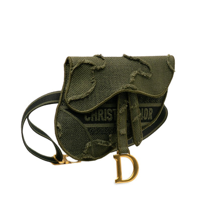 Dior Camouflage Saddle Belt Bag