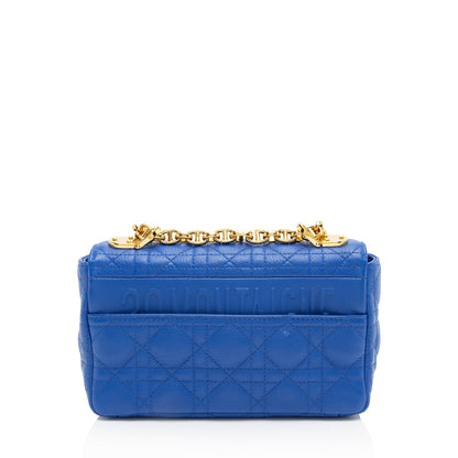 Dior Cannage Calfskin Caro Small Bag