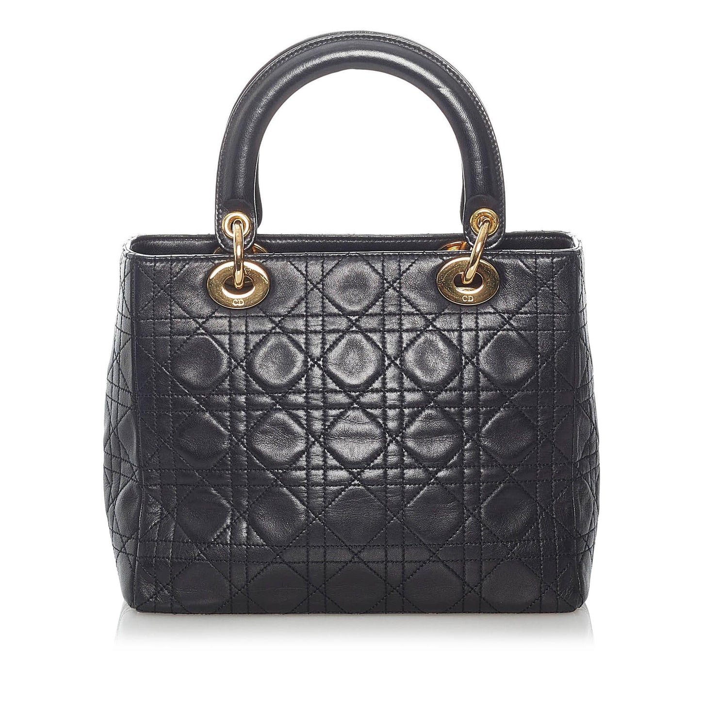 Dior Cannage Dior Lambskin Leather Handbag (SHG-31012)