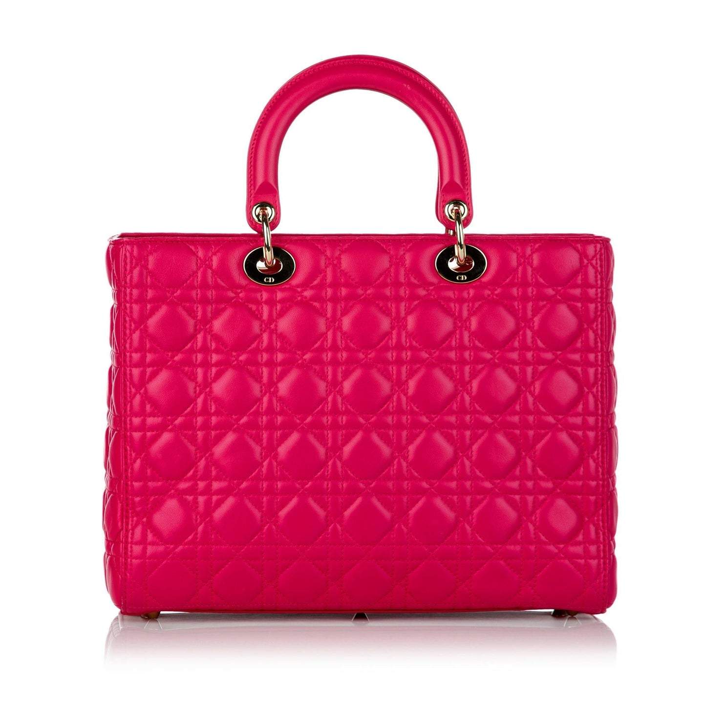 Dior Cannage Dior Leather Satchel (SHG-30463)