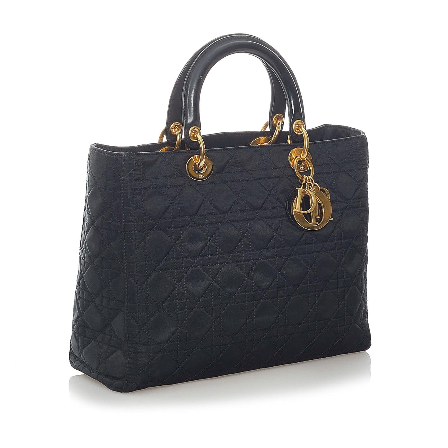 Dior Cannage Dior Nylon Satchel (SHG-32630)