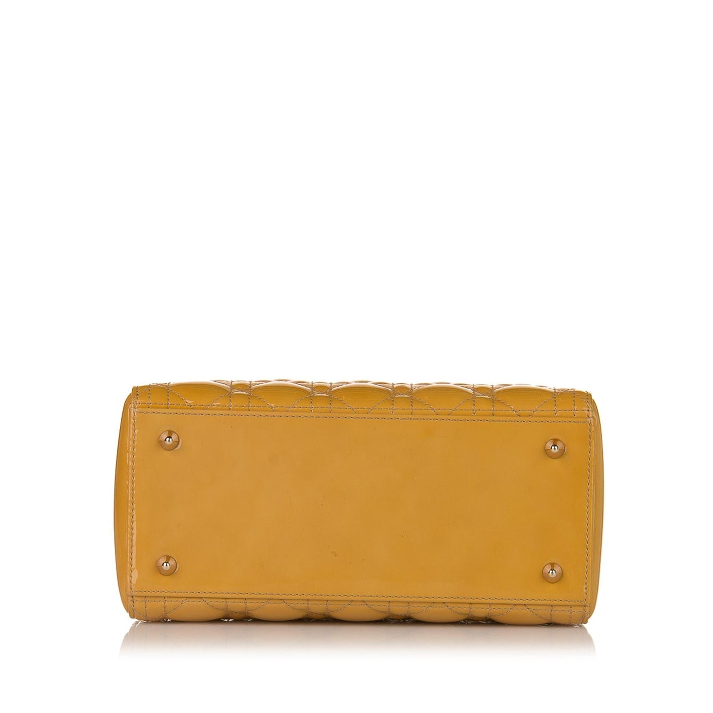 Dior Cannage Dior Patent Leather Satchel (SHG-34556)