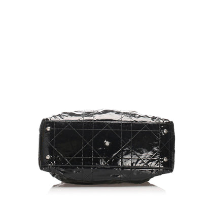 Dior Cannage Patent Leather Le Trente Shoulder Bag (SHG-13098)