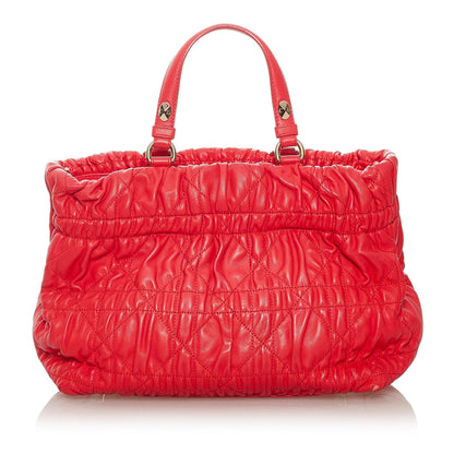 Dior Cannage Leather Satchel (SHG-27847)