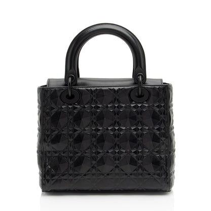 Dior Diamond Calfskin Dior Medium Tote (SHF-39Dale)