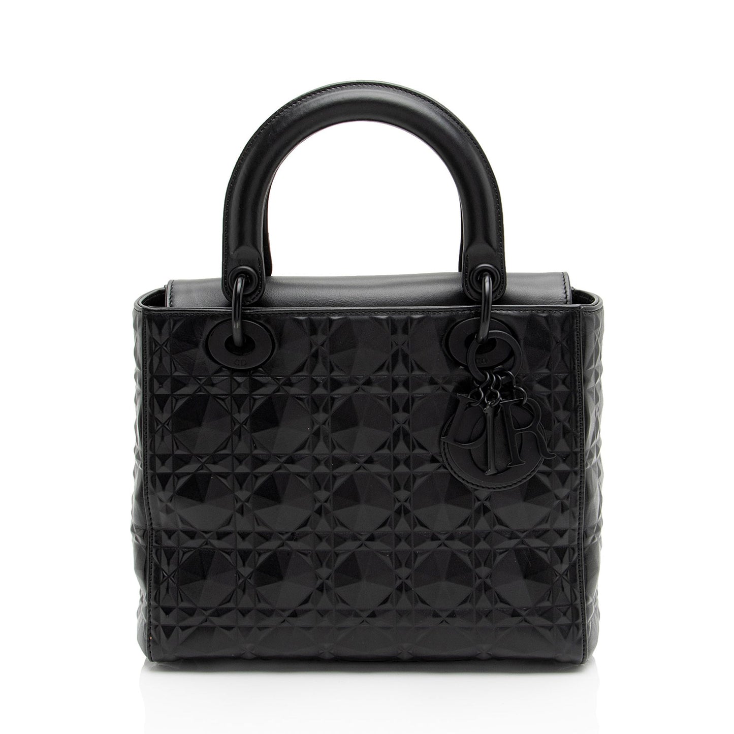 Dior Diamond Calfskin Dior Medium Tote (SHF-39Dale)