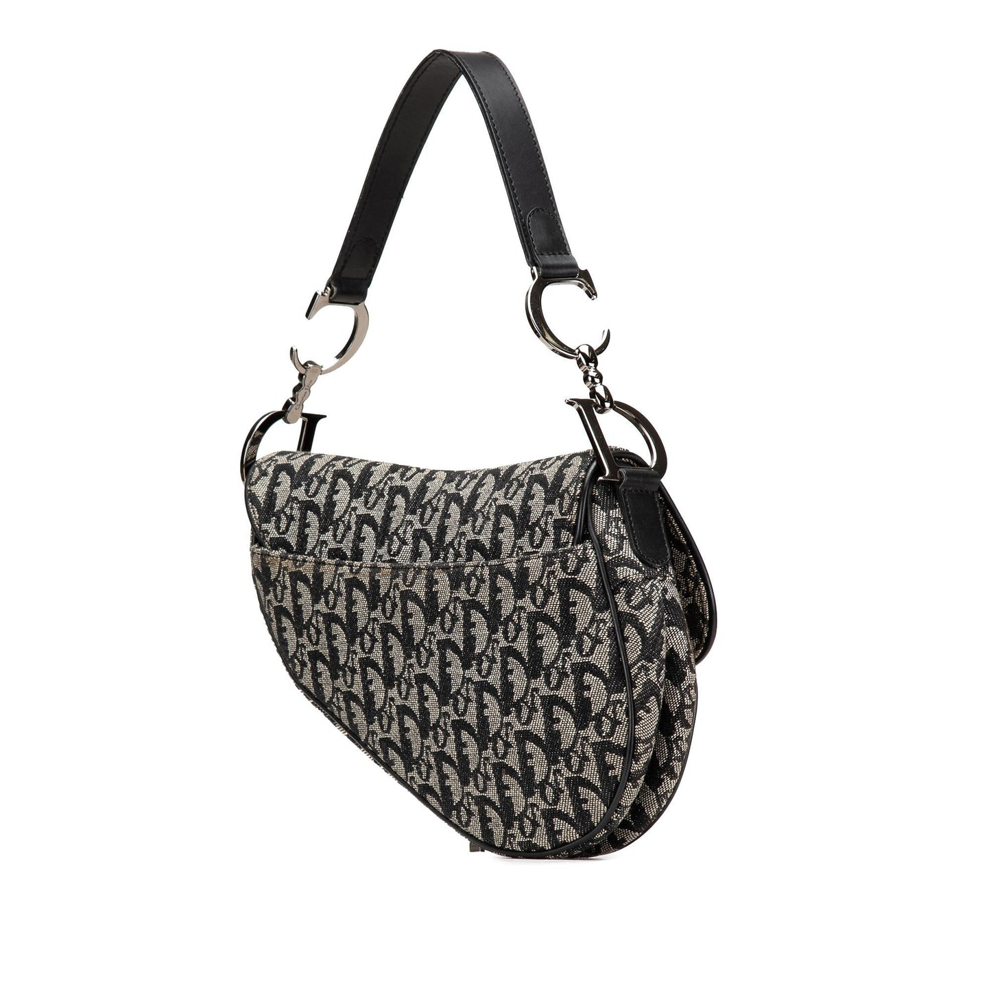Dior Diorissimo Canvas Saddle Bag