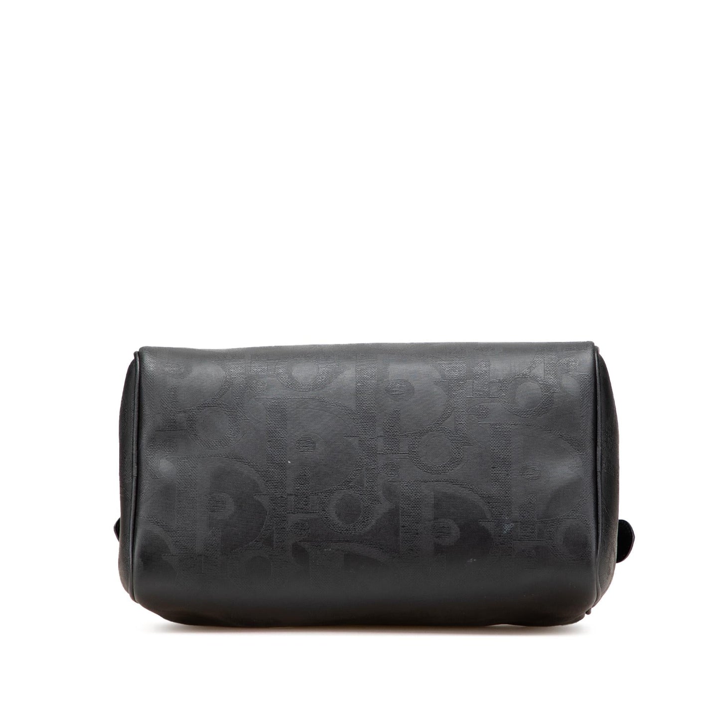 Dior Diorissimo Trotter Coated Canvas Boston Bag