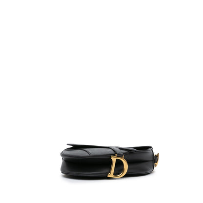 Dior Grained Calfskin Saddle Bag
