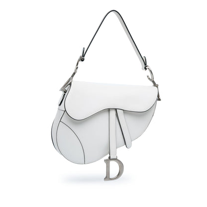 Dior Grained Calfskin Saddle Bag