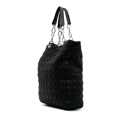 Dior Lambskin Cannage Dior Soft Shopping Tote