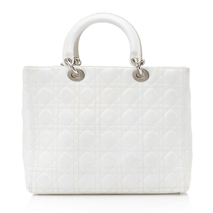 Dior Lambskin Dior Large Tote - FINAL (SHF-23256)