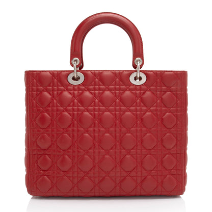 Dior Lambskin Dior Large Tote (SHF-EoHgFY)