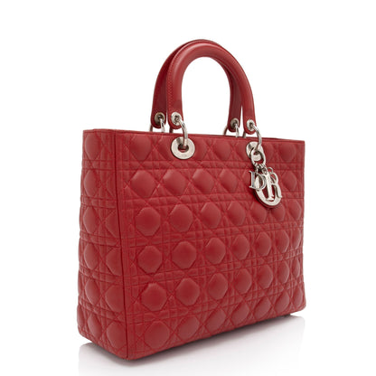 Dior Lambskin Dior Large Tote (SHF-EoHgFY)