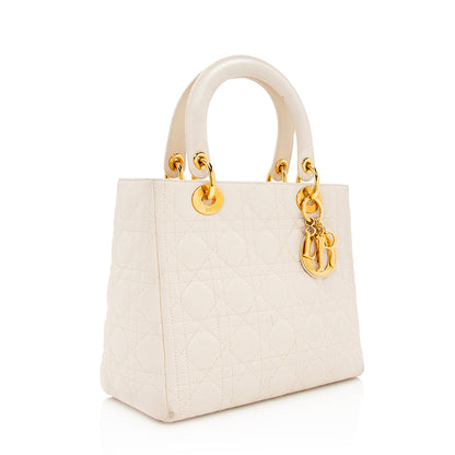 Dior Lambskin Dior Medium Tote (SHF-20989)
