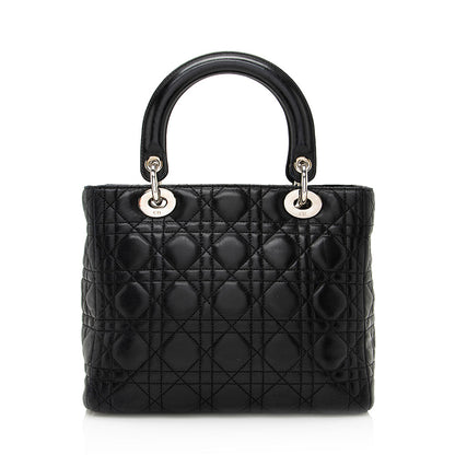 Dior Lambskin Dior Medium Tote (SHF-20990)