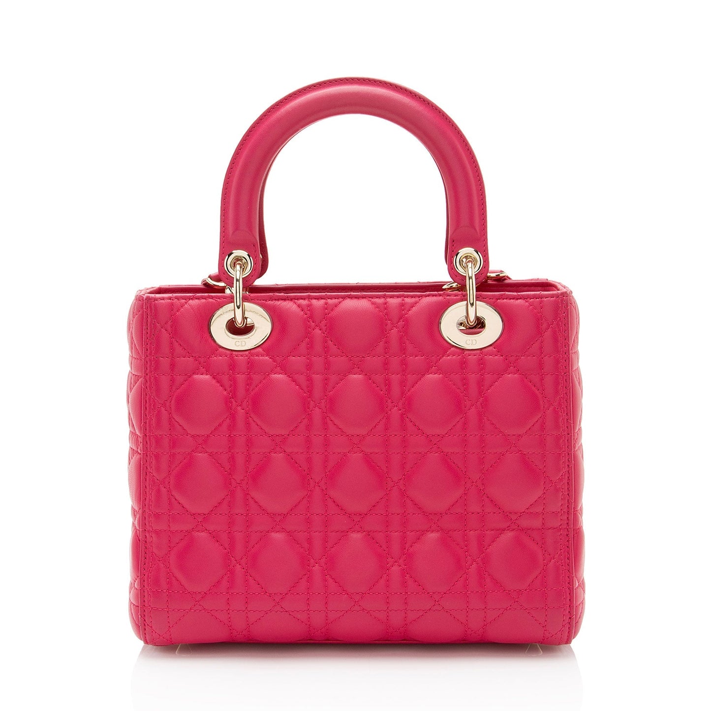 Dior Lambskin Dior Medium Tote (SHF-i1fx7x)