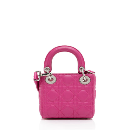 Dior Lambskin Dior Mini Tote (SHF-icxOT3)