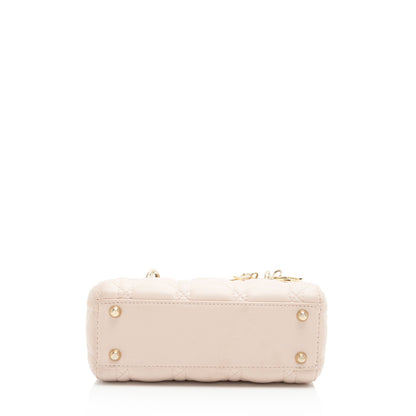 Dior Lambskin Dior Mini Tote (SHF-TFr3Vt)