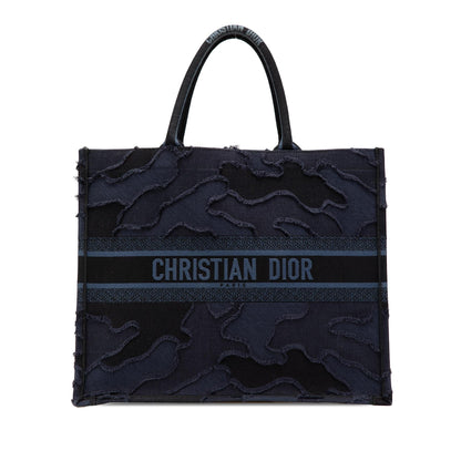 Dior Large Camouflage Book Tote