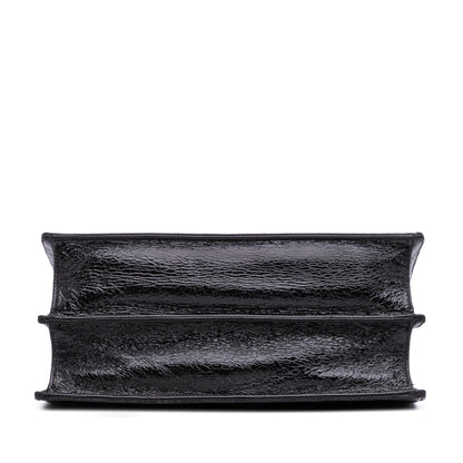 Dior Large Crackled Deerskin Diorama Satchel