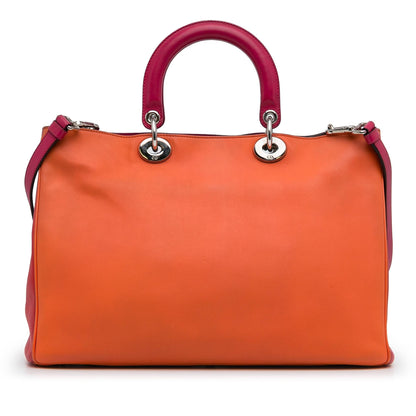 Dior Large Diorissimo Bicolor Satchel (SHG-R4S0Si)